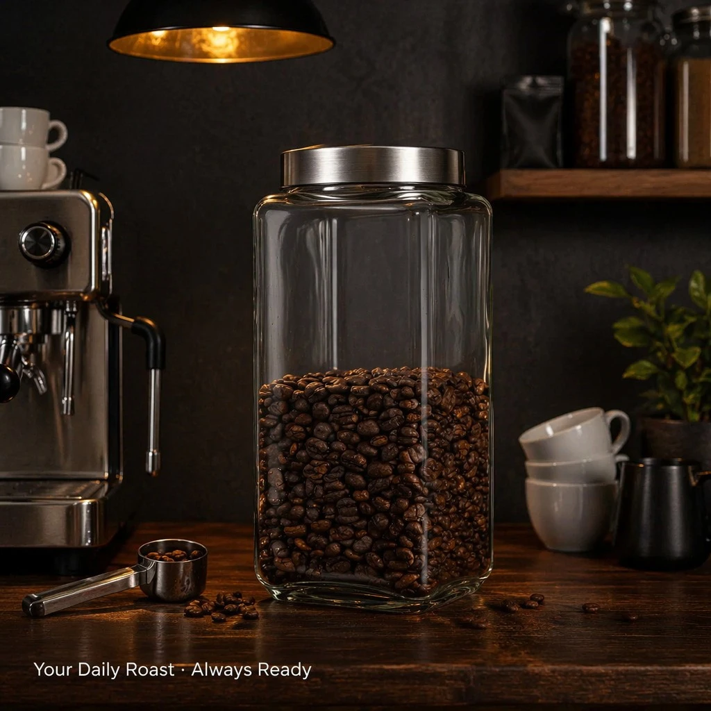 Glass Spice Container with Sealed Lid Glass Spice Container with Sealed Lid